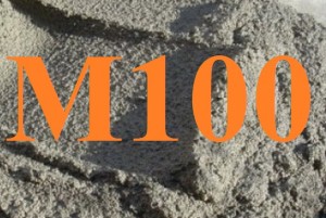 Цементный раствор М100
